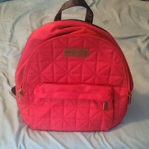 Wrangler Bright Red Quilted Backpack